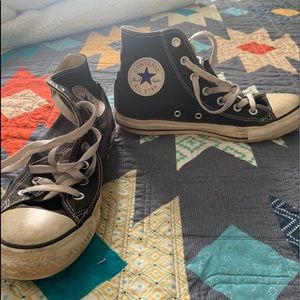 Black Hightop Converse